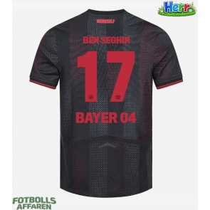 Bayer Leverkusen Eliesse Ben Seghir #17 Hemmatröja 2025-26 Kortärmad